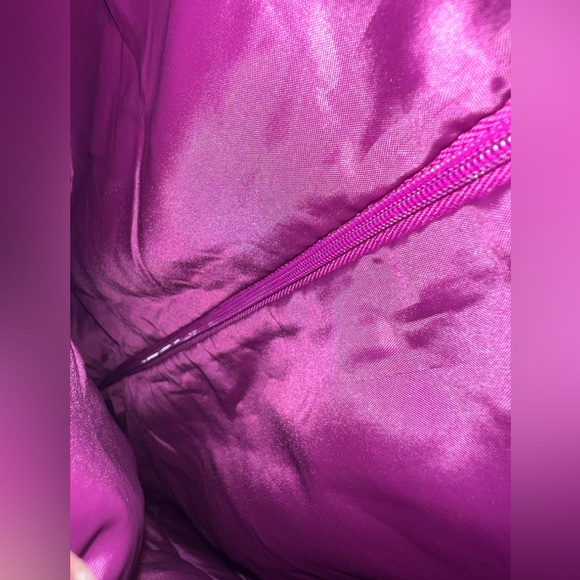 BRAND NEW Worthington Dark Purple Sleeveless Dress with Belt Buckle size 16 - Picture 7 of 14